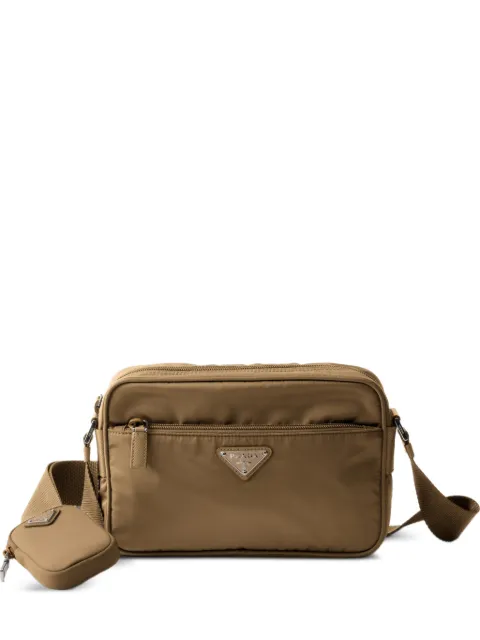 Prada logo-detail cross body bag Neutrals 1BC167VB1MRV44