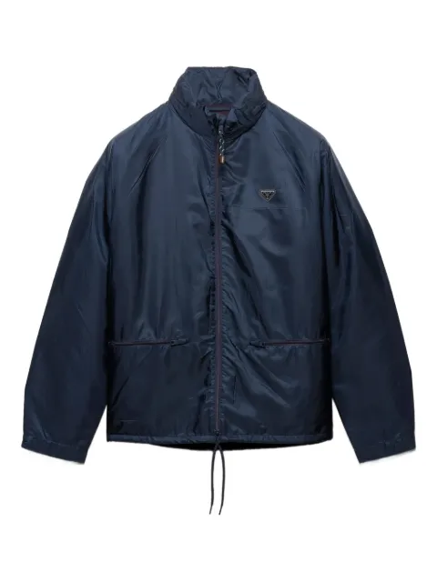 Prada removable hood raglan sleeves jacket Blue SGD071SOOO1WQ9