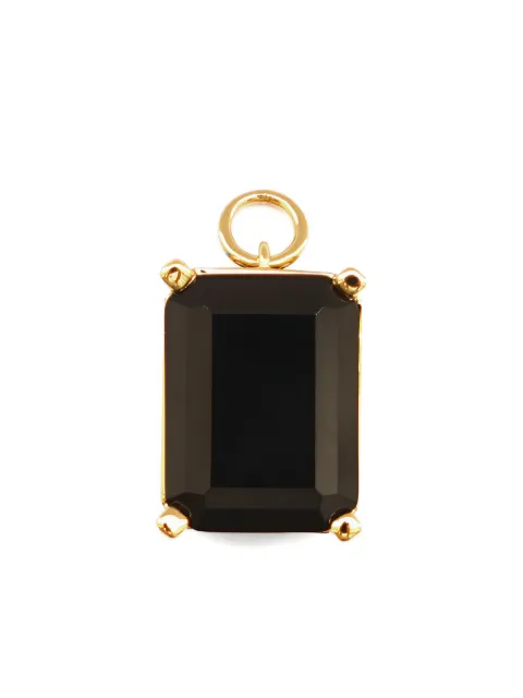 Izabel Display embelished-stone pendant earrings Gold CCMP