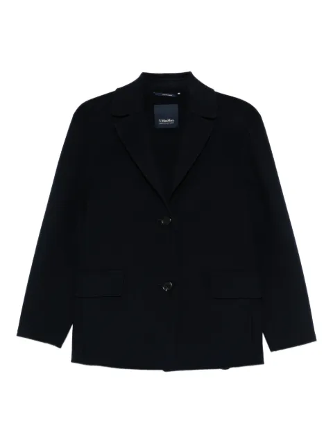 Max Mara Melfi single-breasted blazer Blue 2619041011600