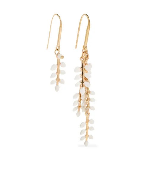 ISABEL MARANT leaf drop earrings Gold BL0282FAD1B21B