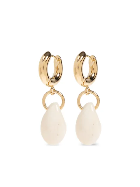 ISABEL MARANT stone-pendant drop earrings Gold BL0234FAC1B21B