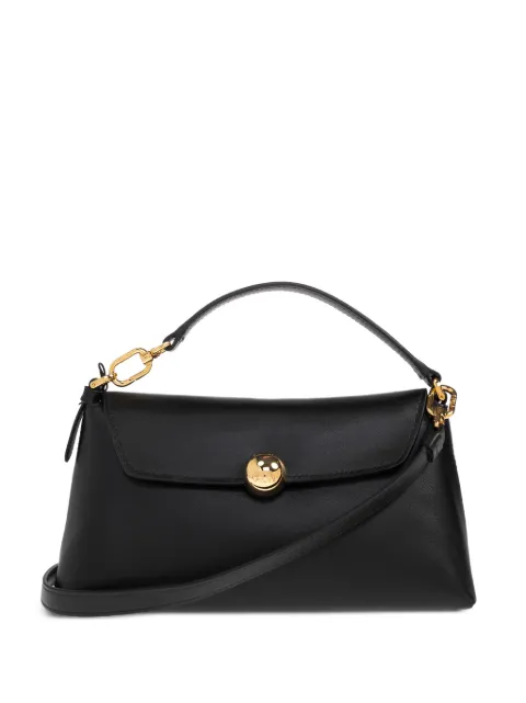 Furla mini Sfera turnlock leather tote bag Black WE00881BX2269O6000
