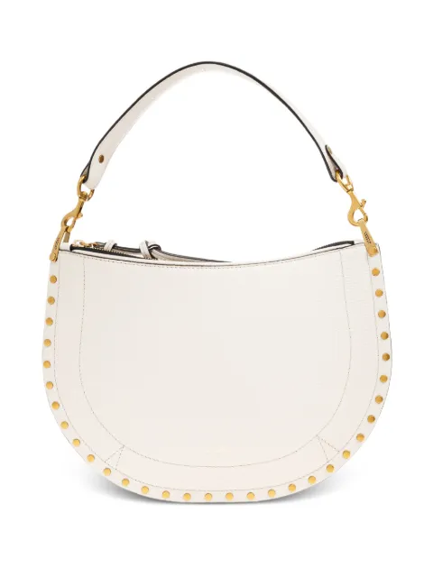 ISABEL MARANT Oskan soft zipped shoulder bag Neutrals BF0066FAC3C22M