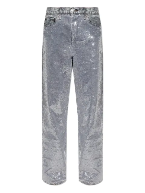 rag & bone logo-patch denim jeans Grey RJ3925H1RSS