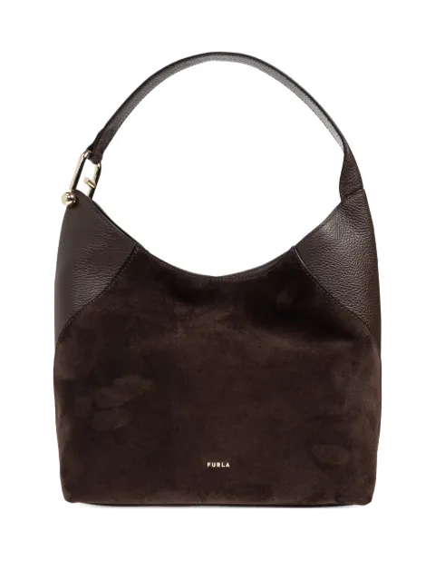 Furla medium Lara panelled tote bag Brown WB01900BX18951007