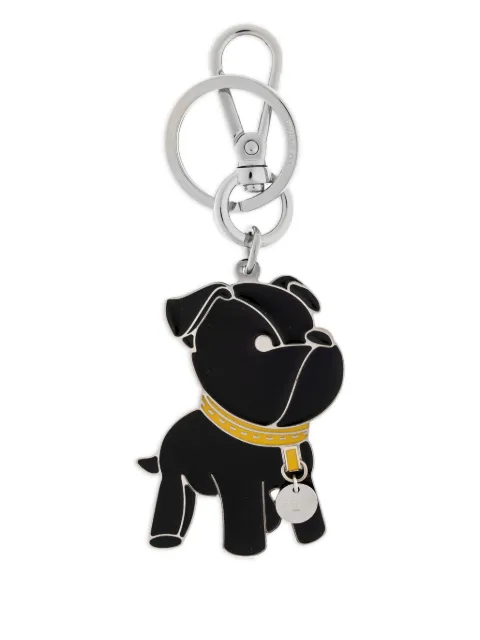FENDI dog pendant keyring Black 7AP105B09F