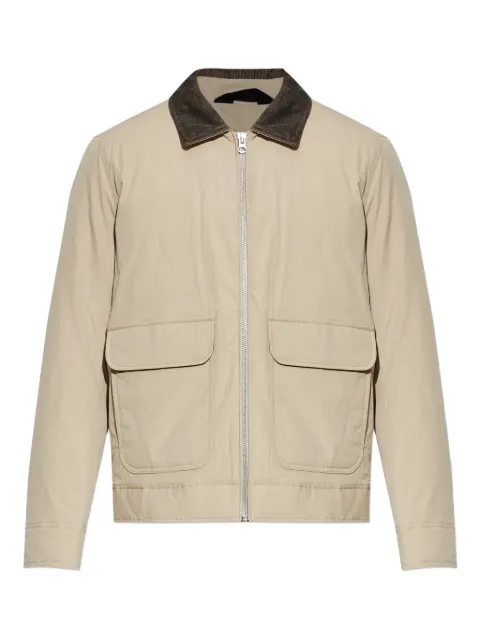 rag & bone collar pocket jacket Neutrals RV0G25H0MCN