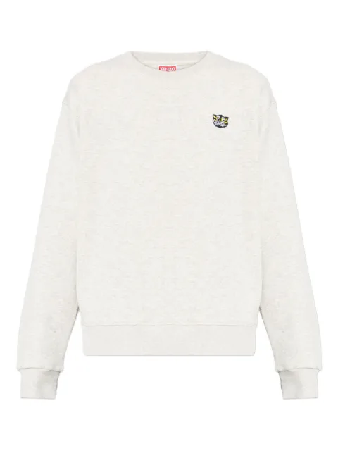 Kenzo appliqué-detail sweatshirt Grey FG55SW2054MJ