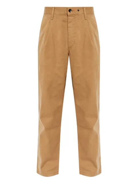 rag & bone Evan pleated chino trousers Brown RX1925H7WCH