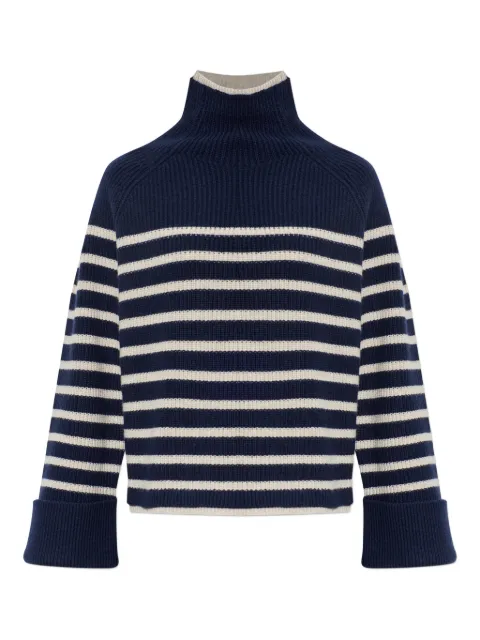 rag & bone striped roll-neck sweater Blue RG1I25H6MWL