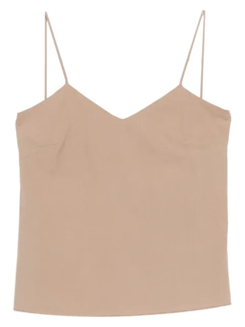 Max Mara Unghia V-neck top Neutrals 2611161021600