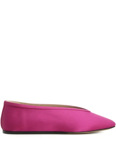 Le Monde Beryl Luna satin ballet flats Pink LUNSATMAG