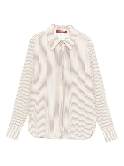 Max Mara Flirt striped shirt Neutrals 2616111011600