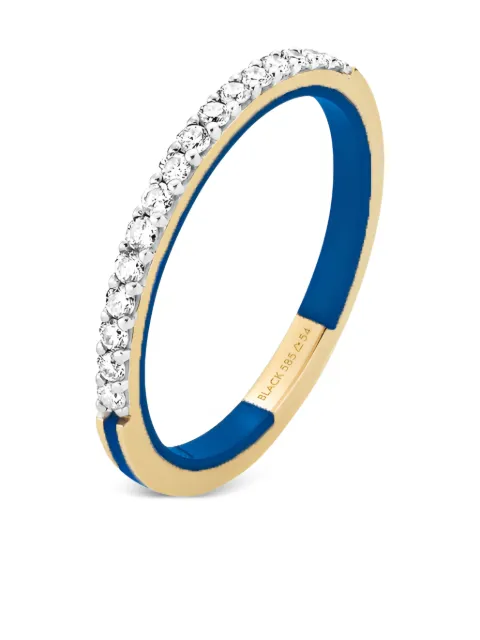 Maria Black 14K yellow gold Sunset Boulevard diamonds ring Gold 550147
