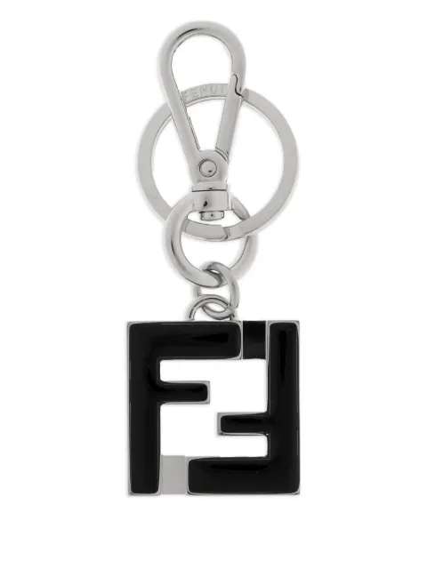 FENDI letter keyring Silver 7AP107B09