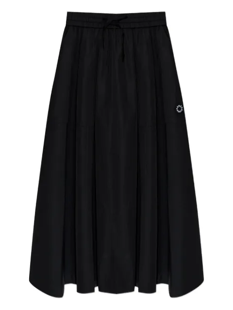 Kenzo logo-detail midi skirt Black FG52JU3299FI