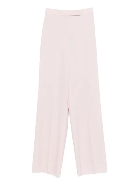 Max Mara pleat-detail trousers Pink 2611131201600