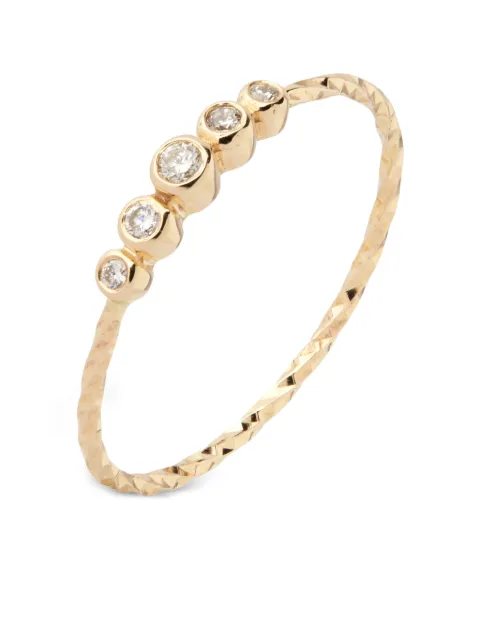 Maria Black 14K recycled yellow gold Ally lab-grown diamonds ring Gold 550072MD