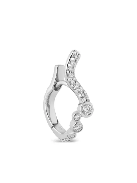 Maria Black 14K recycled white gold Versailles lab-grown diamonds earring Silver H1023WRMD