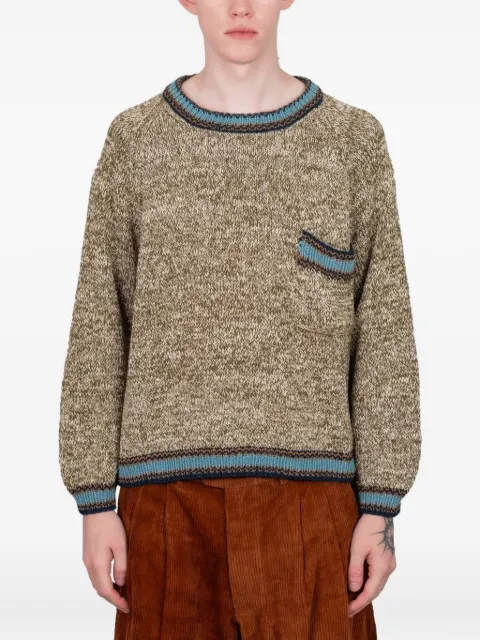 STORY mfg. Bulb ribbed sweater Neutrals SAW25KNIBLJCOTOLI