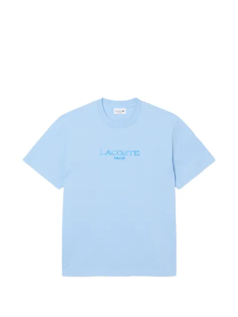 Lacoste logo-print t-shirt Blue TH1435
