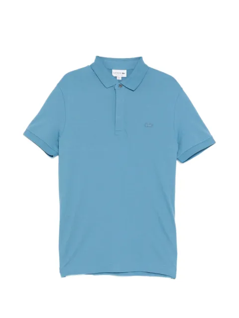 Lacoste logo-patched short-sleeve polo shirt Blue PH5522