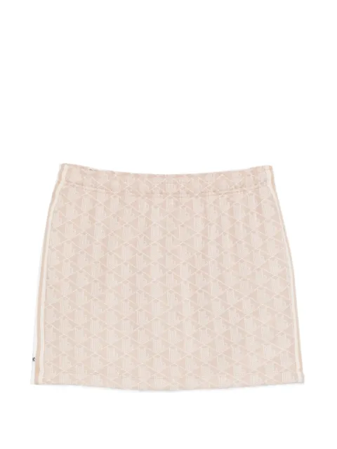 Lacoste patterned mini skirt Neutrals JF9958