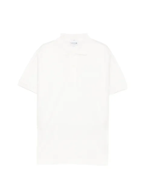 Lacoste logo-embroidered polo shirt White PH0752