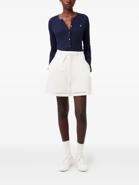 Lacoste belted shorts White FF1026