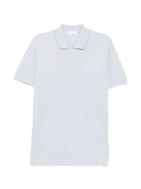 Lacoste logo-embroidered polo shirt Blue PH0752