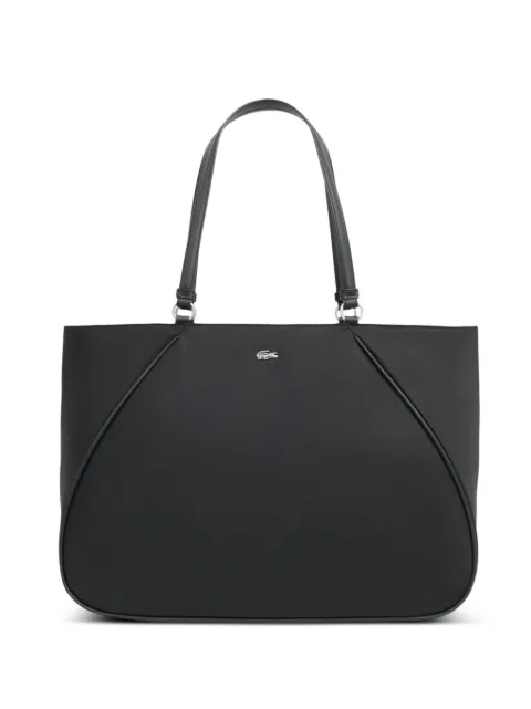 Lacoste logo top handle tote bag Black NF5238DJ