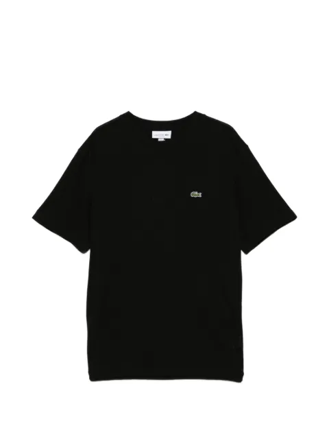 Lacoste logo-embroidered T-shirt Black TH0629