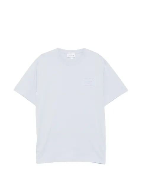 Lacoste logo-embroidered T-shirt Blue TH0753