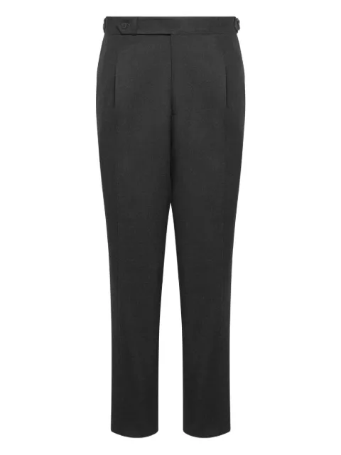 FRANZESE COLLECTION dart-detail trousers Grey FRW25454NERO