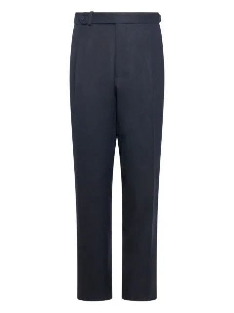 FRANZESE COLLECTION pleated trousers Blue FRW25454BLU