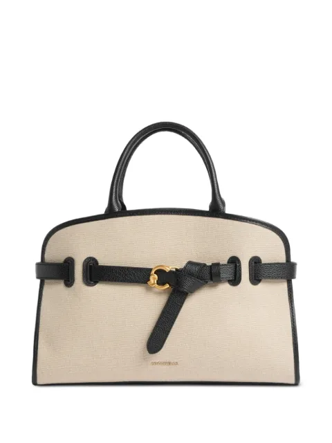 Coccinelle medium Sabine leather-trim tote bag Neutrals E1ULE180401