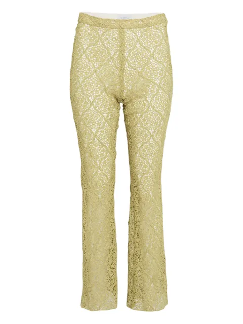 Giambattista Valli lace trousers Green 26SSRVCA307421MAC