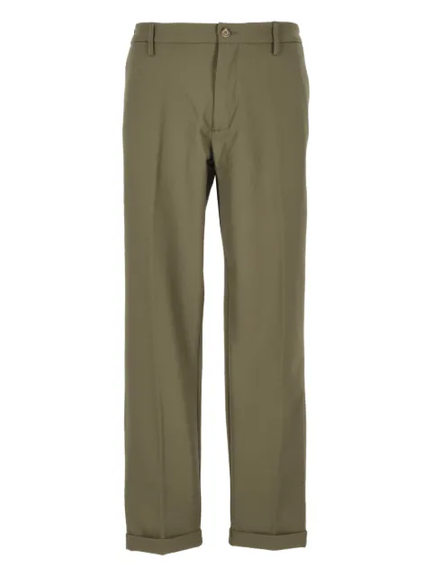 Re-Hash buttoned straight-leg trousers Green P6035090NLF003