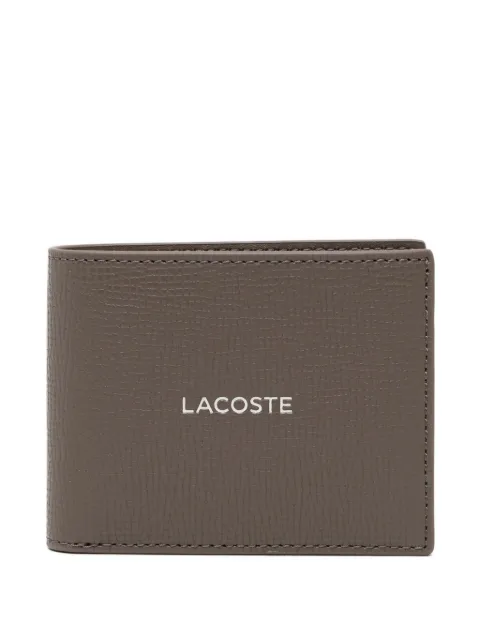 Lacoste small logo-debossed billfold Brown NH5052OI