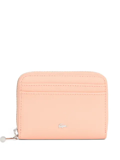 Lacoste Daily City zip cardholder wallet Pink NF4764DZ