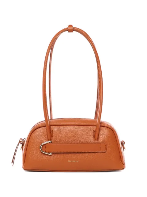 Coccinelle pebble leather shoulder bag Brown E1U4A120201
