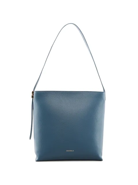 Coccinelle pebbled handle shoulder bag Blue E1U4K130201
