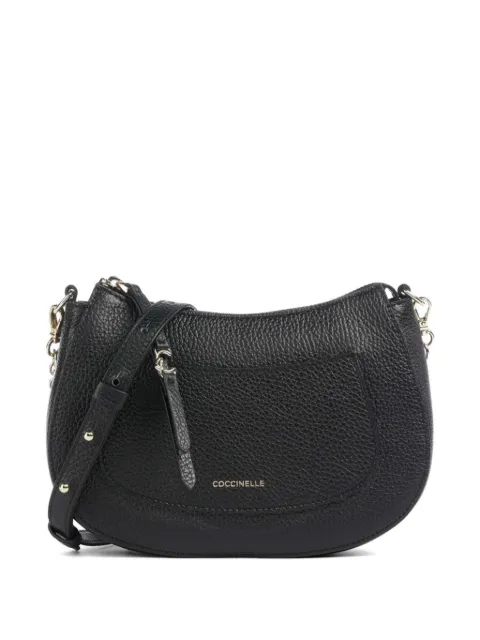 Coccinelle leather shoulder bag Black E5SHA550101