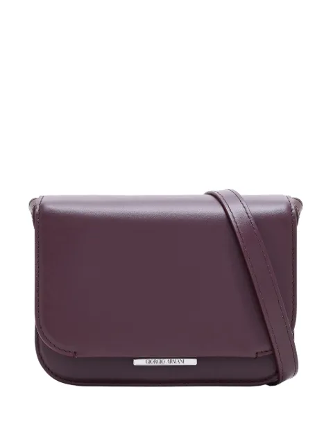 Giorgio Armani small x 10 Corso Como push-lock shoulder bag Red GW002705AF23522UA311