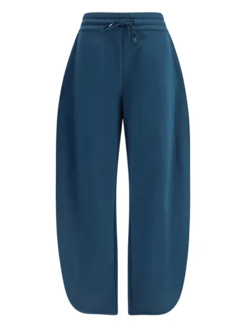 Alaïa Petal drawstring track pants Blue AA9P1299J094CCO