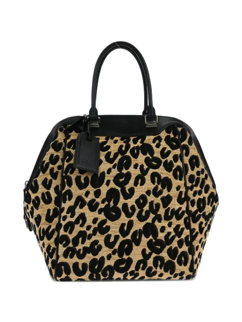 Louis Vuitton Pre-Owned 2012 leopard tote bag Neutrals 145090