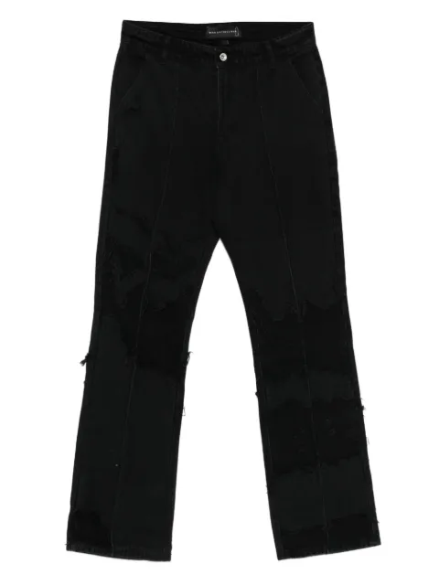 Who Decides War Ruin distressed jeans Black RUNSUITPANT