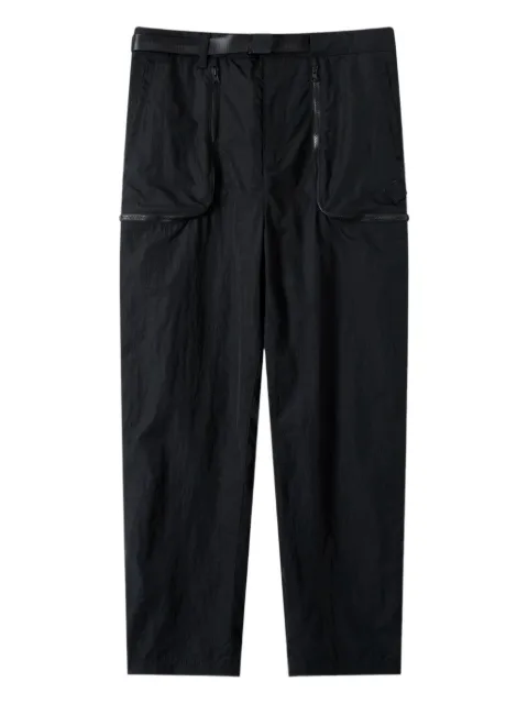 Spoonyard zipper-pockets trousers Black PT056BLACK