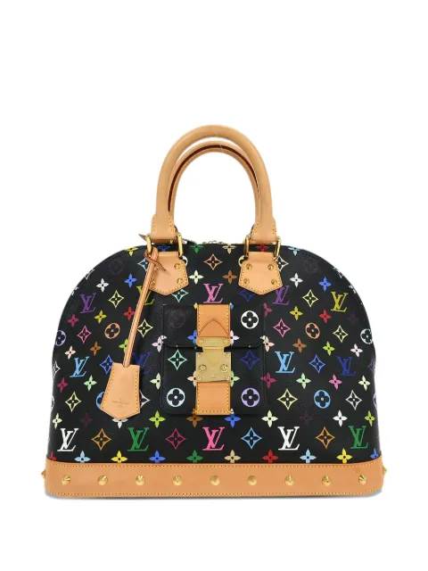 Louis Vuitton Pre-Owned x Takashi Murakami 2012 GM Alma tote bag Black 116122